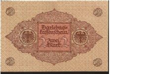 Banknote from Germany