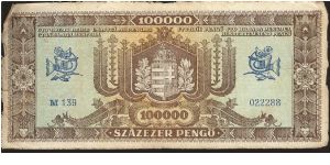 Banknote from Hungary