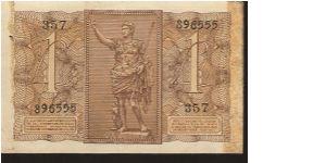 Banknote from Italy