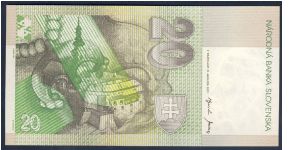 Banknote from Slovakia