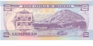 Banknote from Honduras