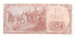 Banknote from Chile