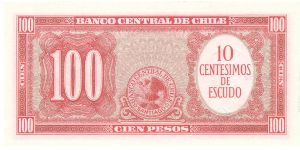 Banknote from Chile