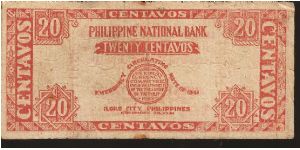 Banknote from Philippines