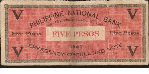 Banknote from Philippines