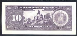 Banknote from Venezuela