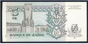 Banknote from Congo