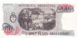 Banknote from Argentina