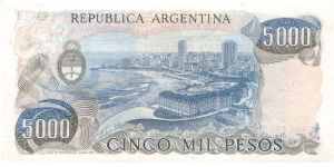 Banknote from Argentina