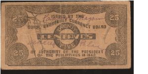 Banknote from Philippines