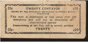 Banknote from Philippines