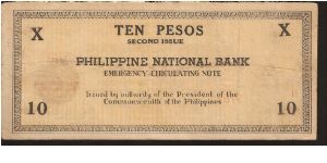 Banknote from Philippines