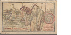 Banknote from Algeria