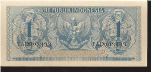 Banknote from Indonesia