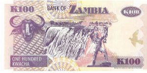 Banknote from Zambia