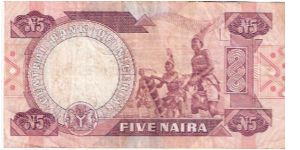 Banknote from Nigeria