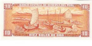 Banknote from Peru