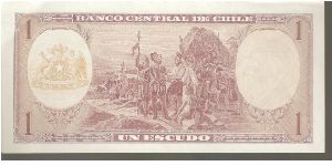 Banknote from Chile