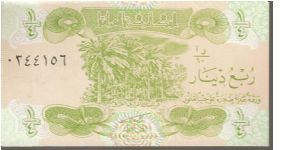 P67
1/4 Dinar Banknote