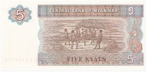 Banknote from Myanmar