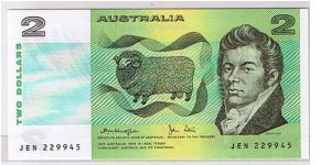 RESERVE BANK OF AUSTRALIA-
 $2 Banknote