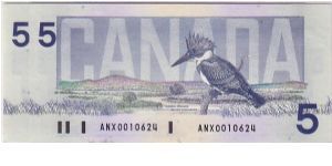Banknote from Canada