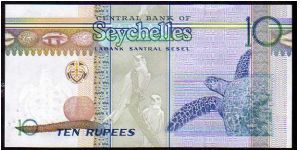 Banknote from Seychelles