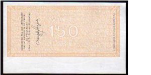 Banknote from Italy