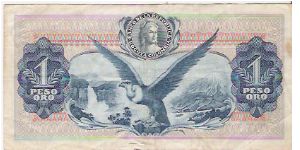 Banknote from Colombia