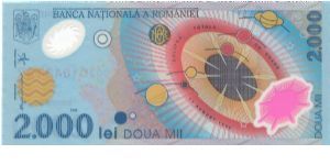 Banknote from Romania