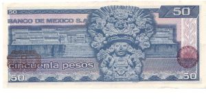 Banknote from Mexico