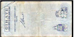 Banknote from Italy