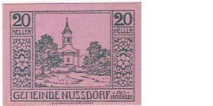 20 HELLER

1.8.1920 Banknote