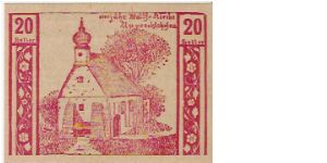 20 HELLER

31.12.1920 Banknote