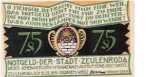 Banknote from Germany