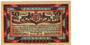 50 PFENNIG Banknote