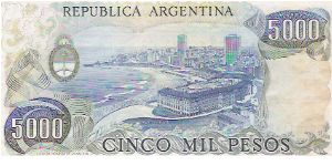 Banknote from Argentina