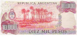 Banknote from Argentina