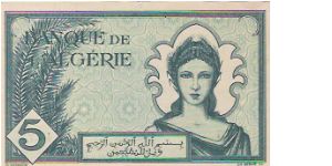 CINQ FRANCS

16-11-1942

635   D.147

P # 91 Banknote