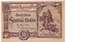 50 HELLER

31.12.1920 Banknote