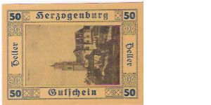 50 HELLER Banknote