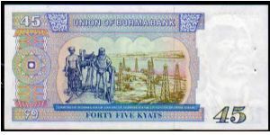 Banknote from Myanmar