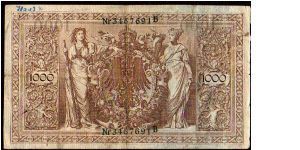 Banknote from Germany