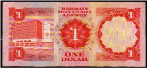 Banknote from Bahrain