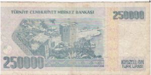 Banknote from Turkey