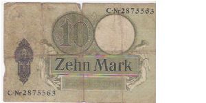 10 MARK

C-Nr2875563

P # 9 B Banknote