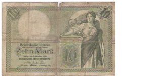 Banknote from Germany