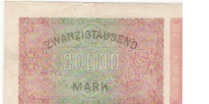 Banknote from Germany