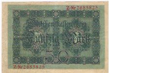 50 MARK

Z-Nr2685825

5.8.1914

P # 49 B Banknote
