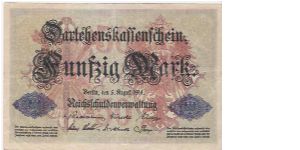 Banknote from Germany